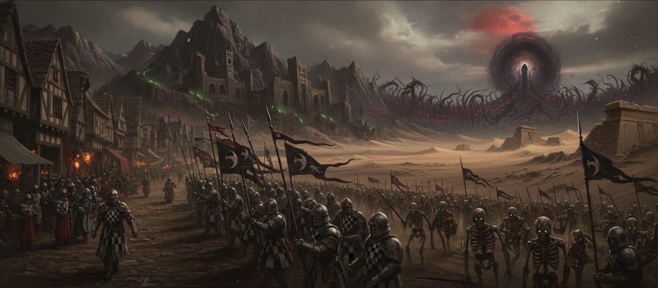 A Tour of the Old World: Nations, Mountains, and Dark Places