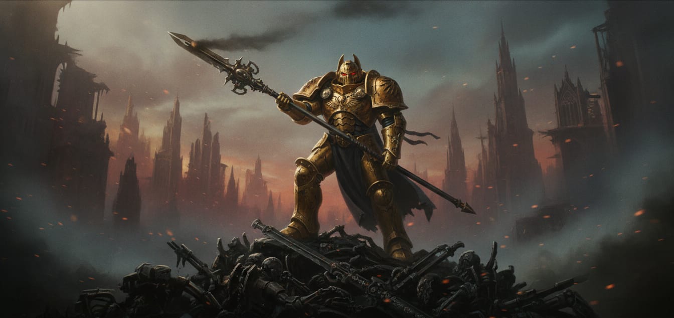 How to Paint Adeptus Custodes Gold