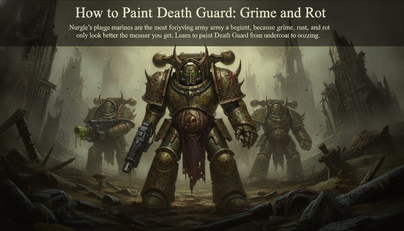 How to Paint Death Guard: Grime and Rot