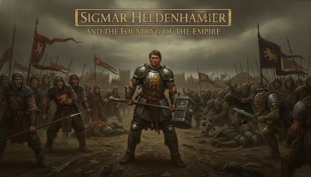 Sigmar Heldenhammer and the Founding of the Empire