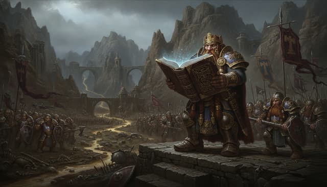 The Dwarfen Holds and the Great Book of Grudges