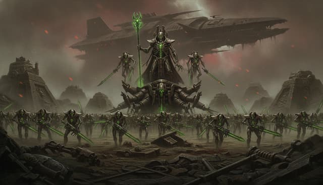 The Necrons and the Silent King