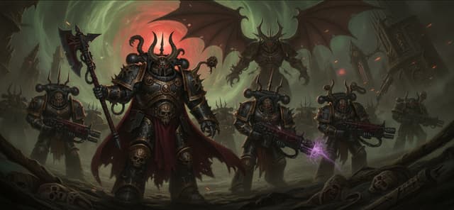 The Traitor Legions: Chaos Space Marines