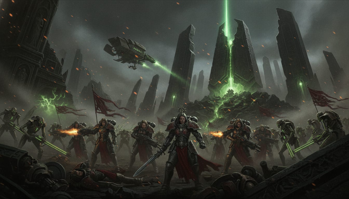 The Necron Awakening of Sanctuary 101