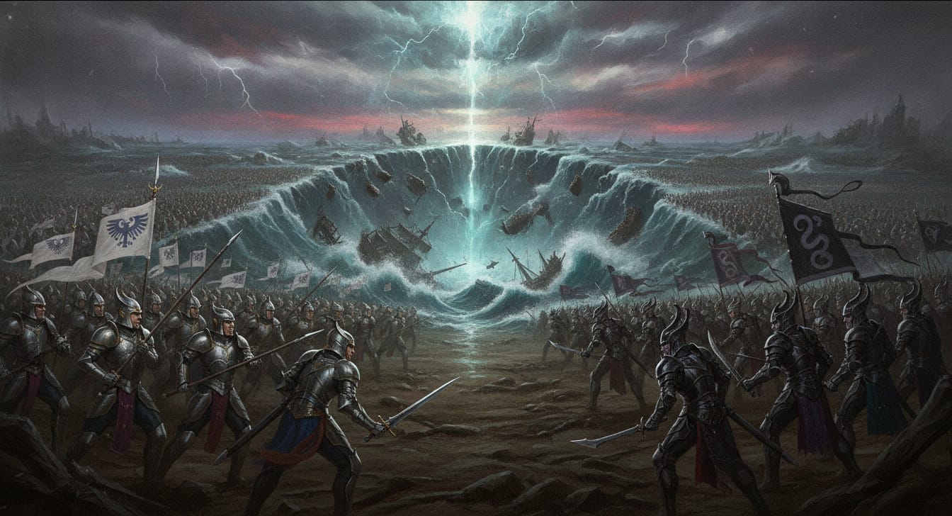 The Sundering of Ulthuan