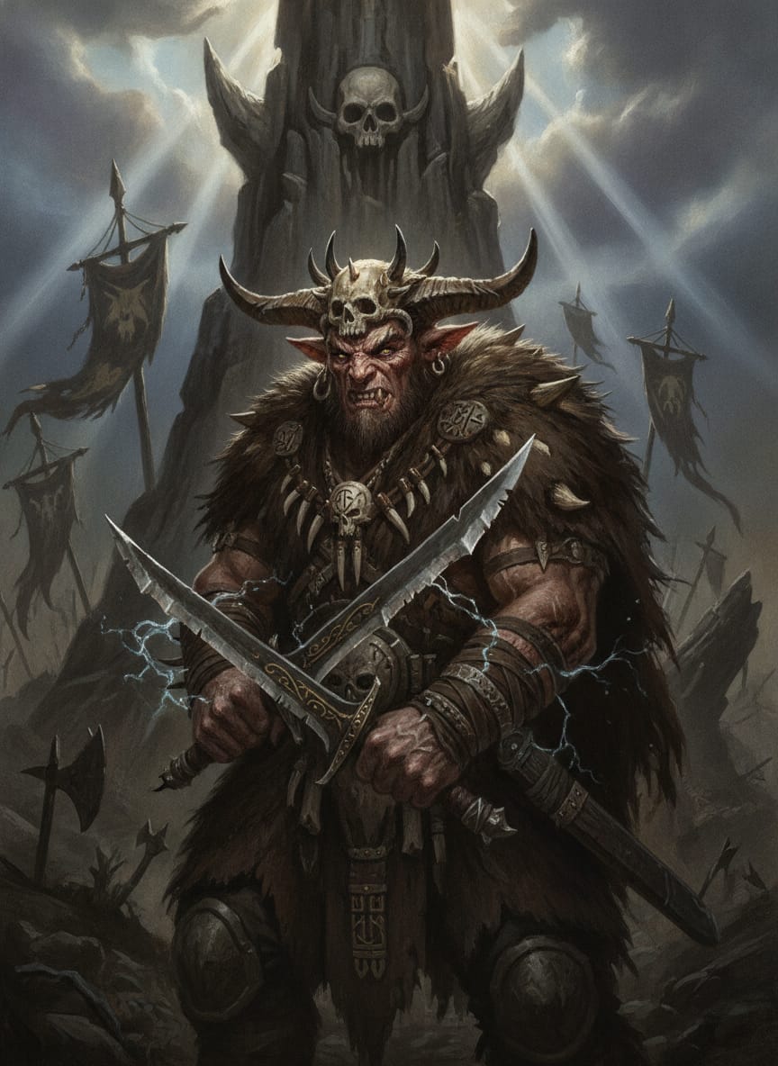Beastlord Rhakarr, character portrait