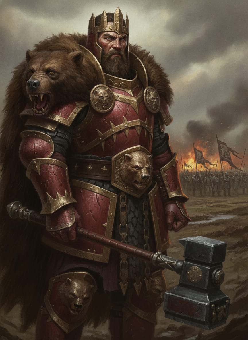 Boris Ursus, character portrait