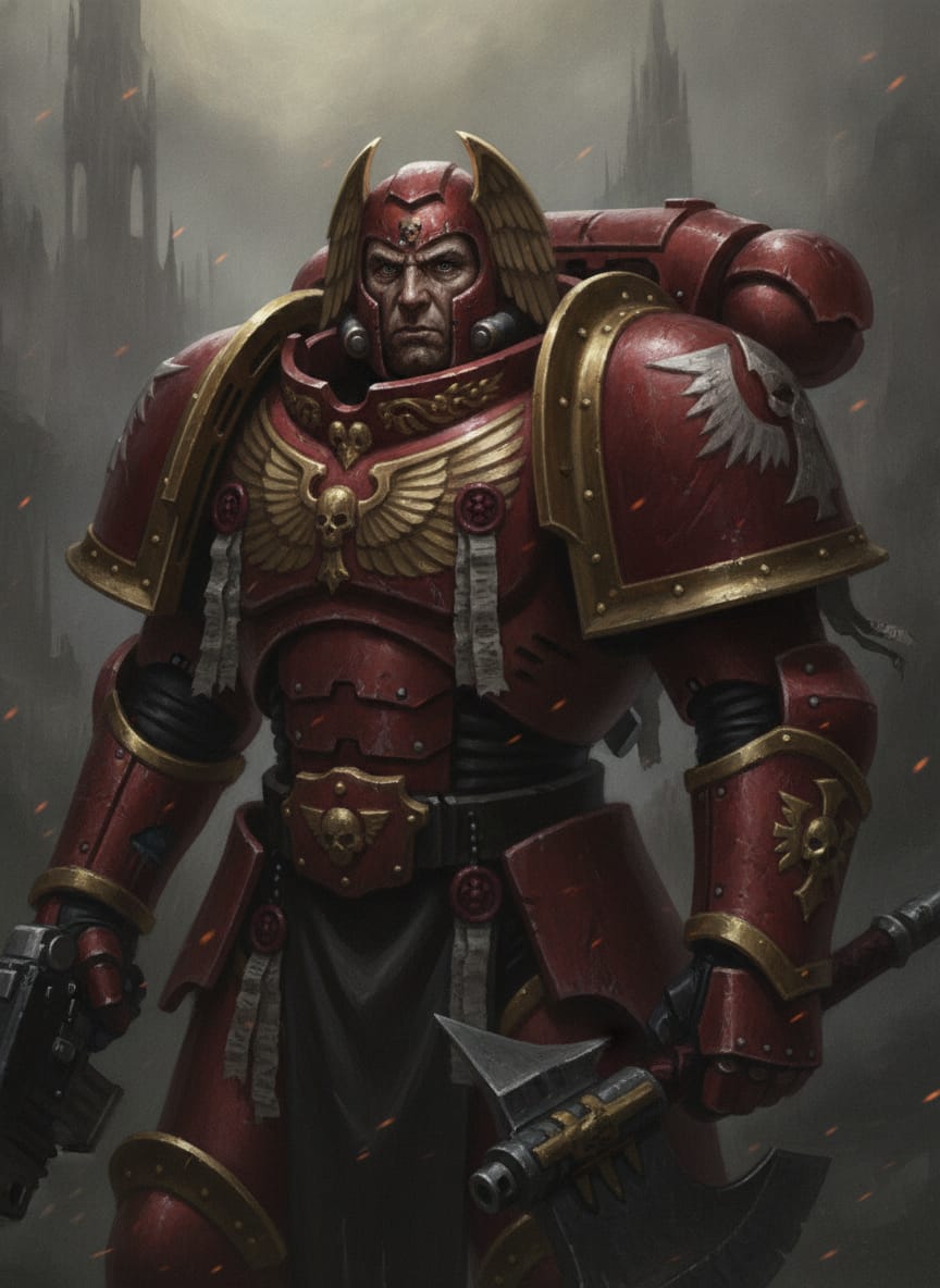 Commander Dante, character portrait