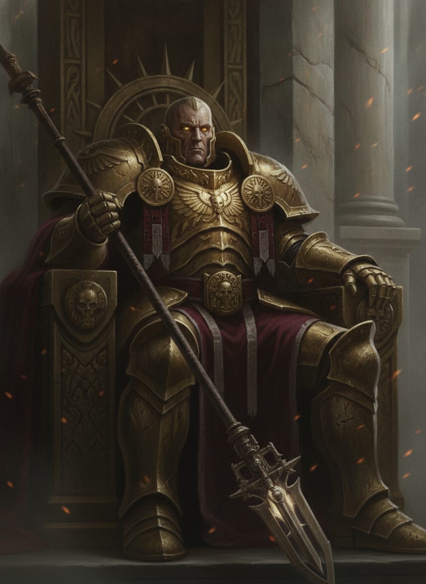 The Emperor of Mankind, character portrait