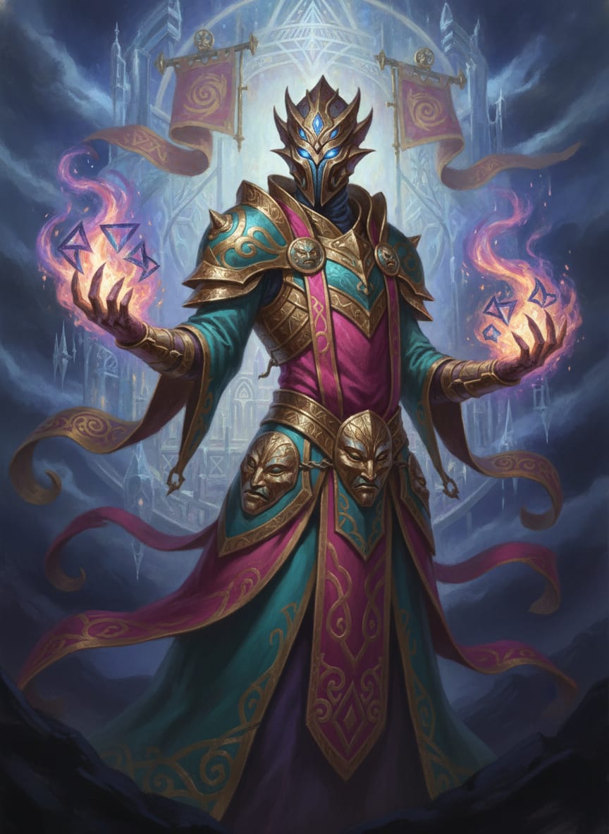 The Gaunt Summoner, character portrait