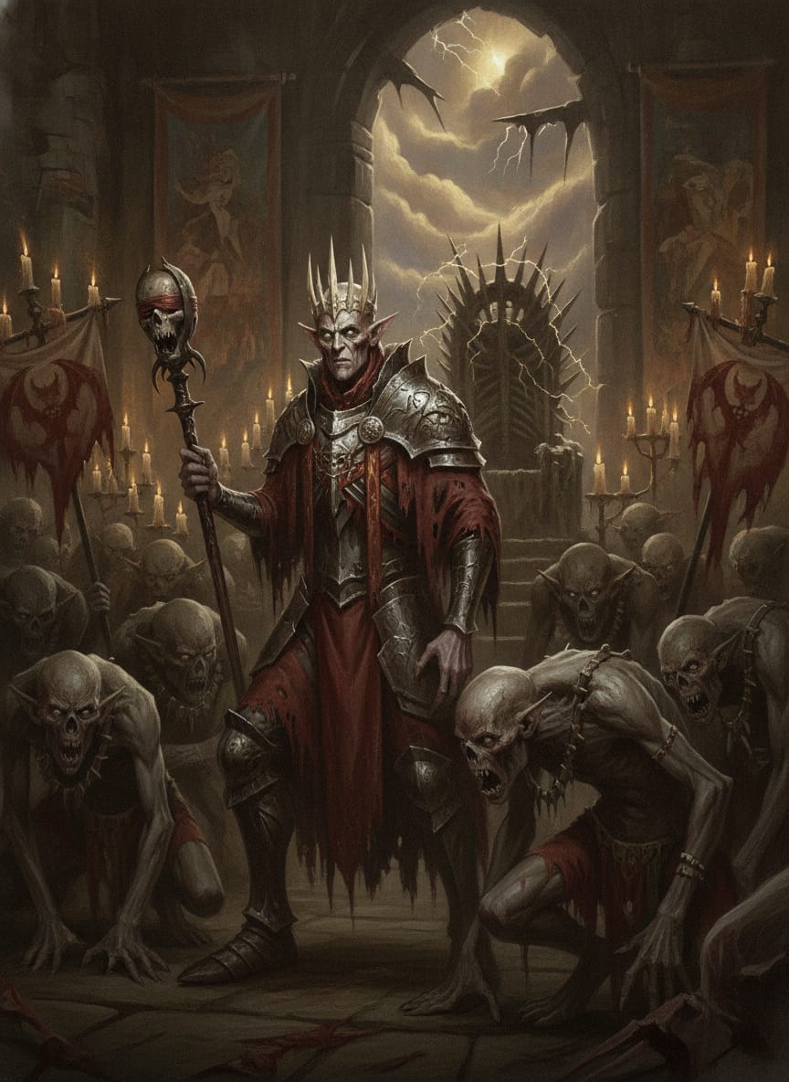 Grand Justice Gormayne, character portrait