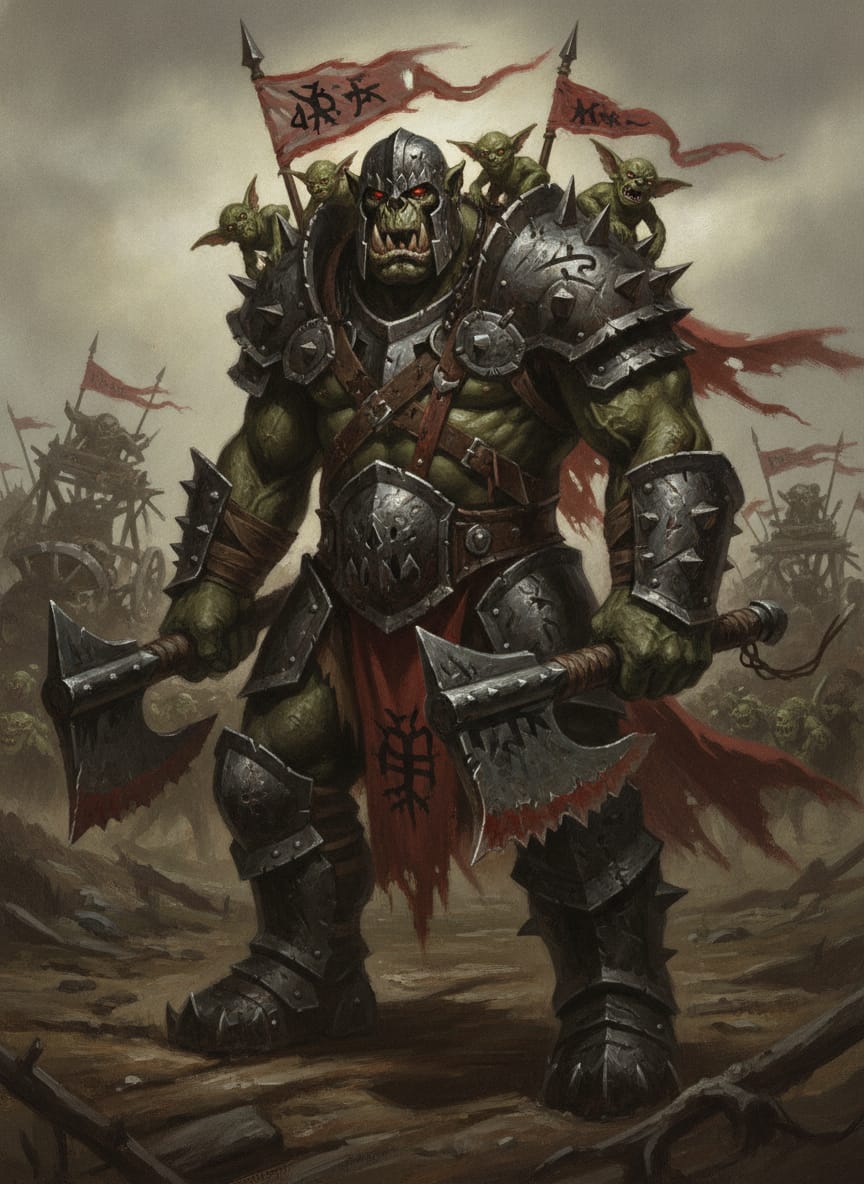 Grimgor Ironhide, character portrait