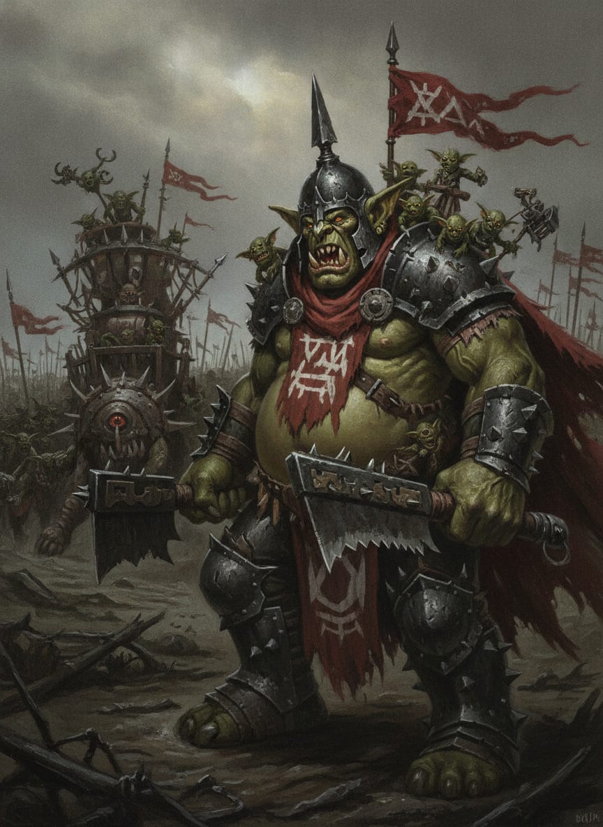 Grom the Paunch, character portrait
