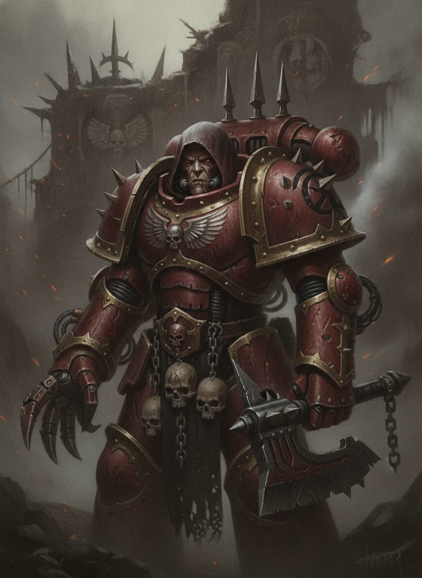 Huron Blackheart, character portrait