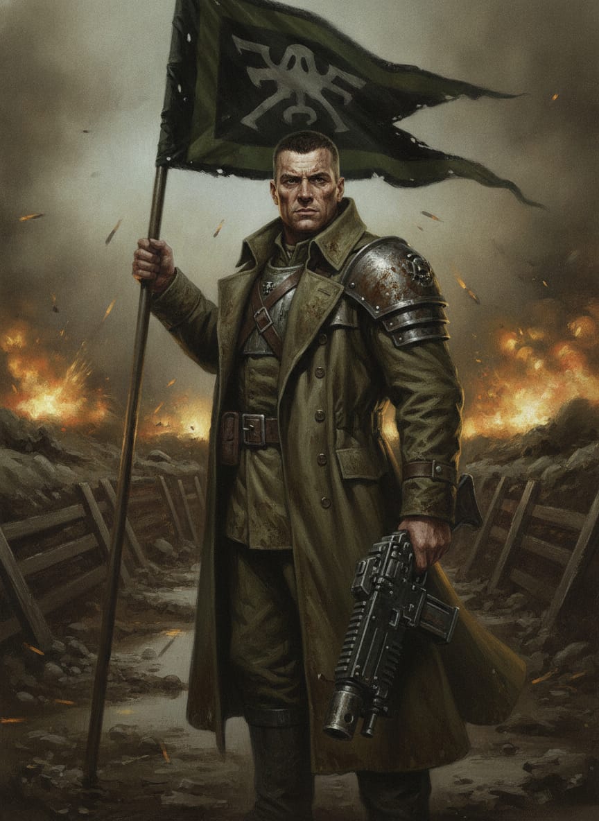 Colonel-Commissar Ibram Gaunt, character portrait