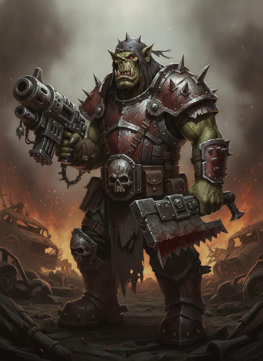 Kaptin Badrukk, character portrait