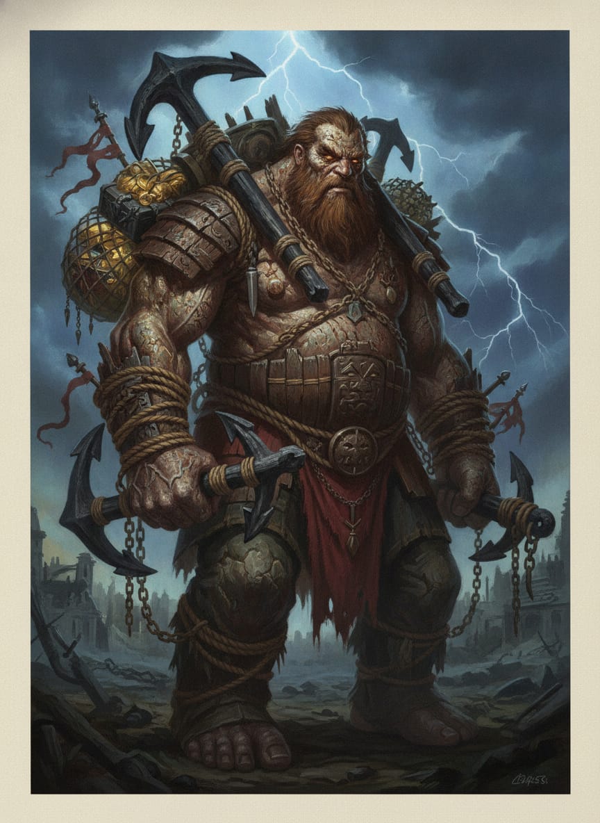 King Brodd, character portrait