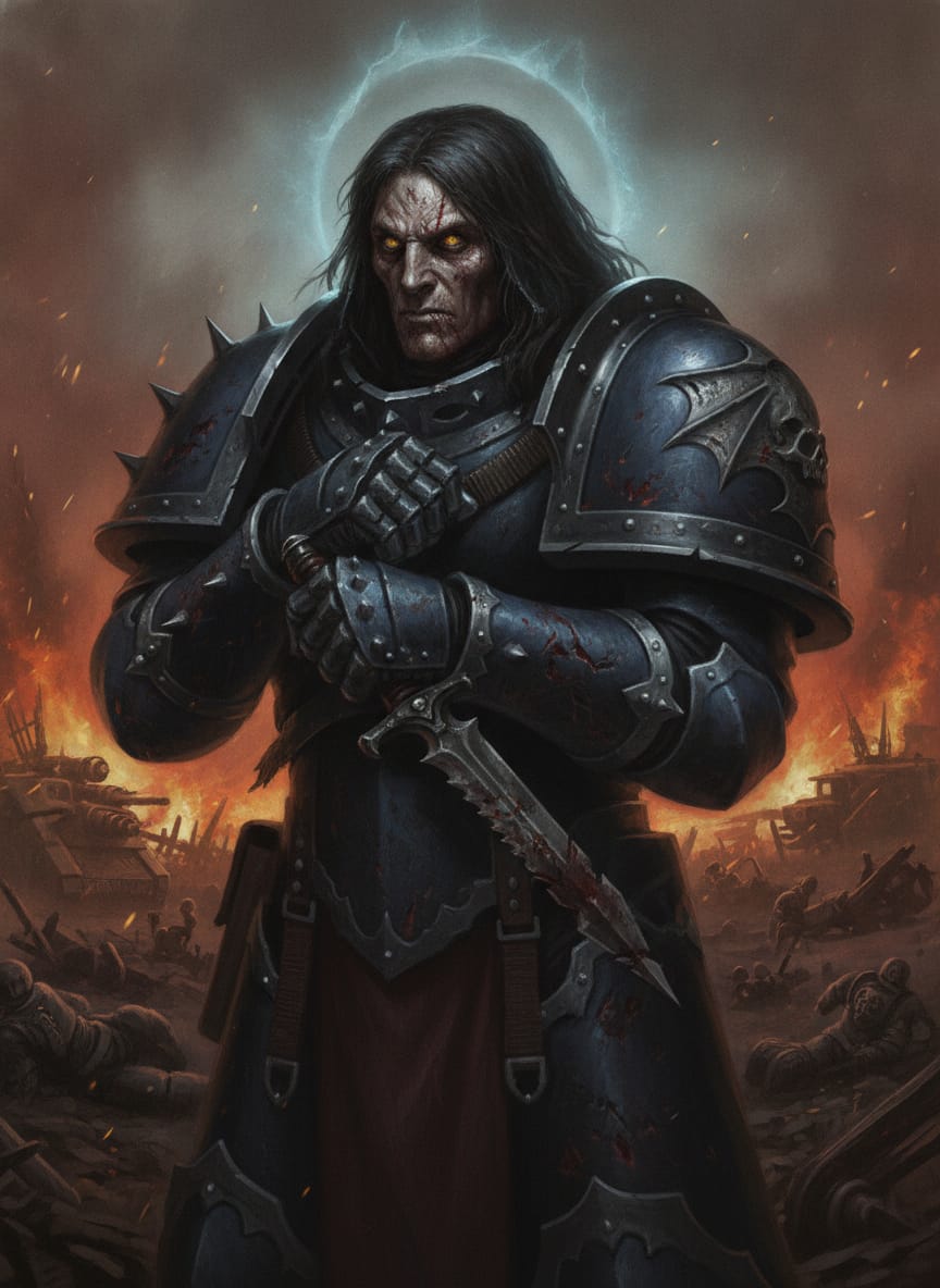 Konrad Curze, character portrait