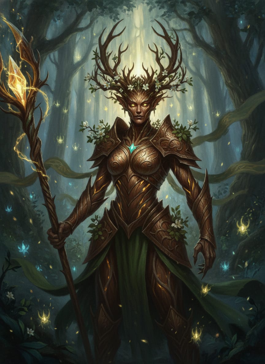 The Lady of Vines, character portrait