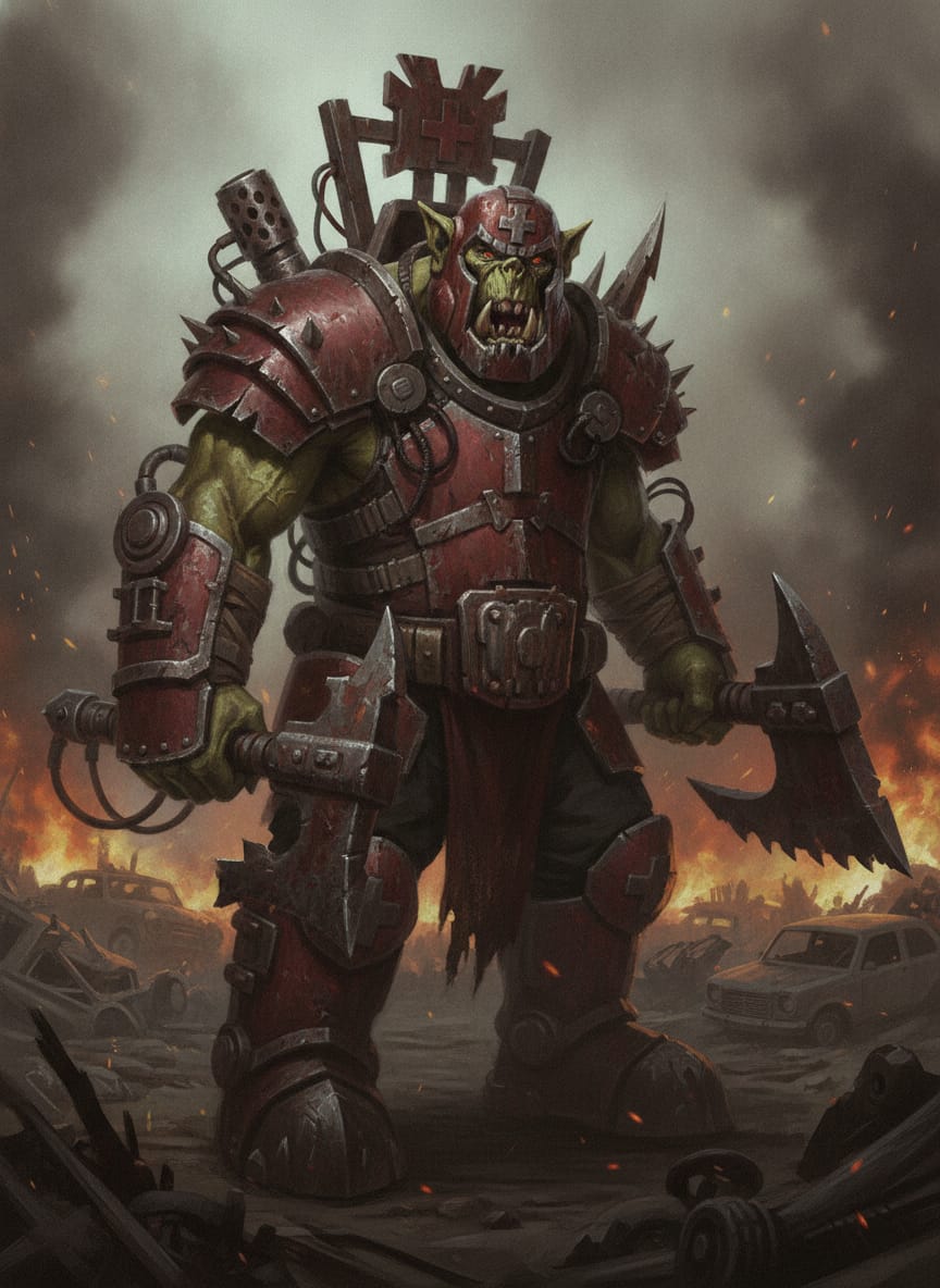 Mad Dok Grotsnik, character portrait