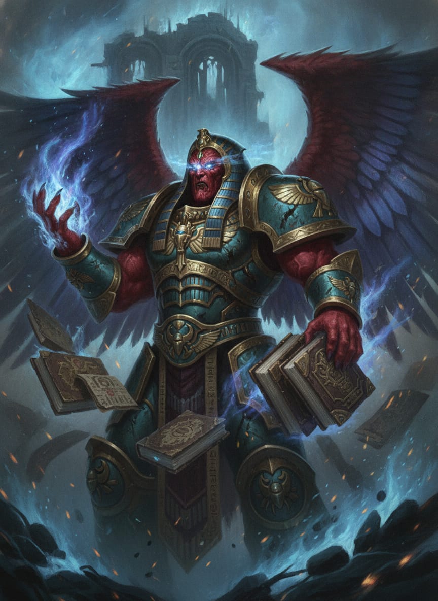 Magnus the Red, character portrait