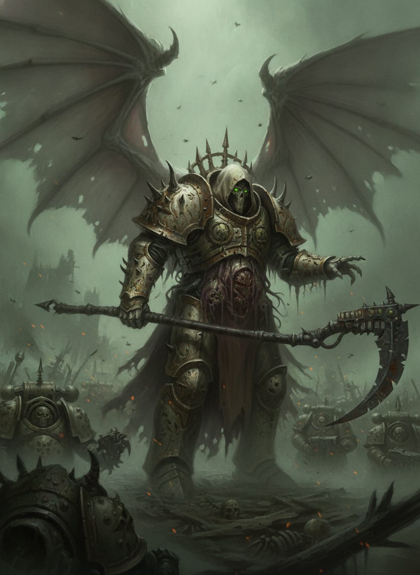 Mortarion, character portrait