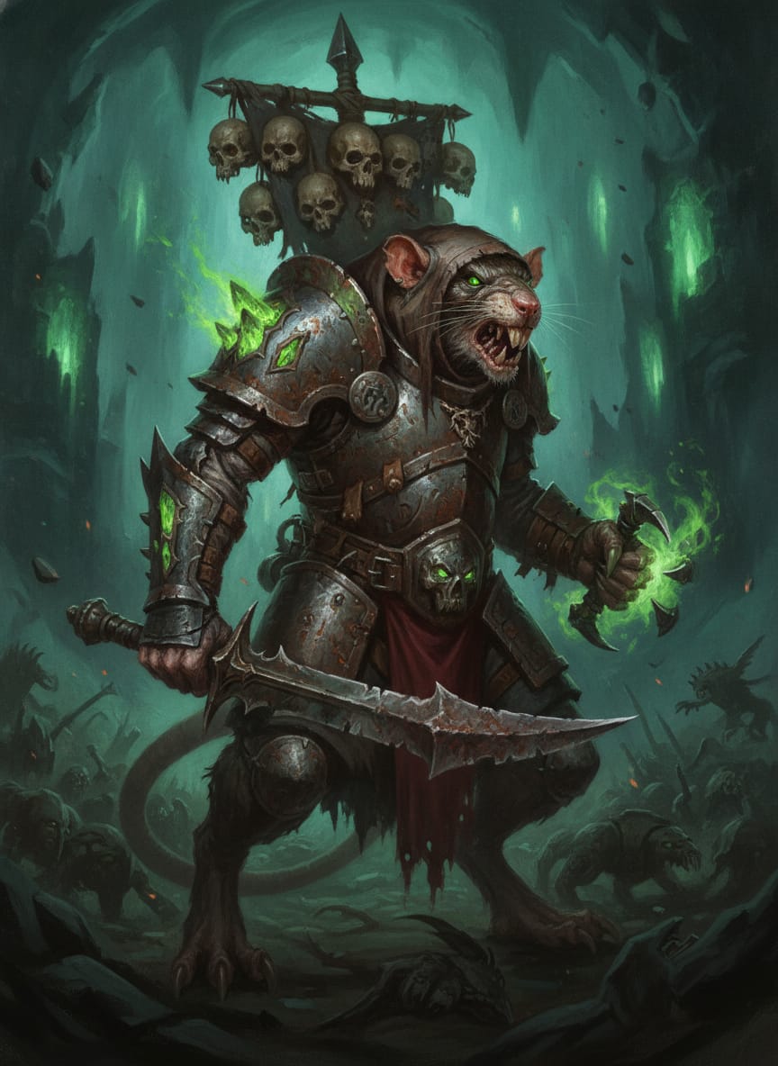 Queek Headtaker, character portrait