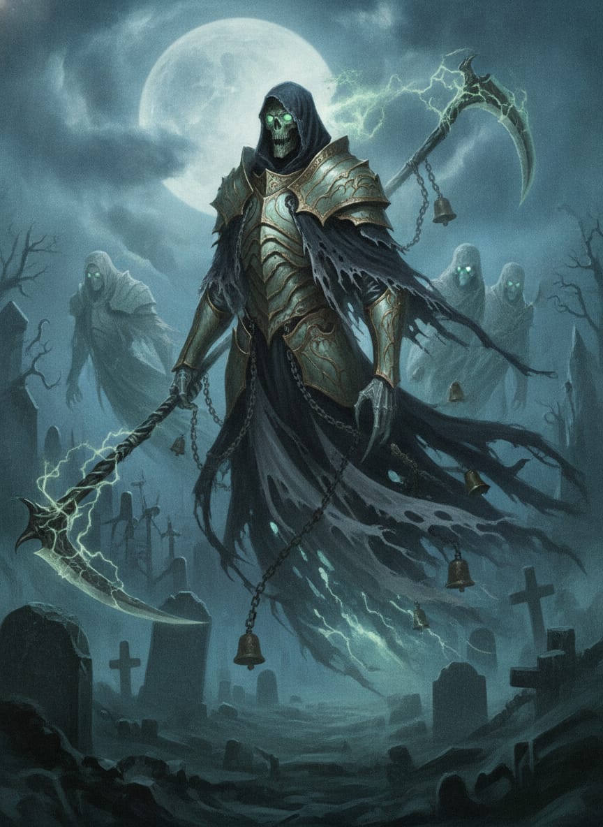 Reikenor the Grimhailer, character portrait