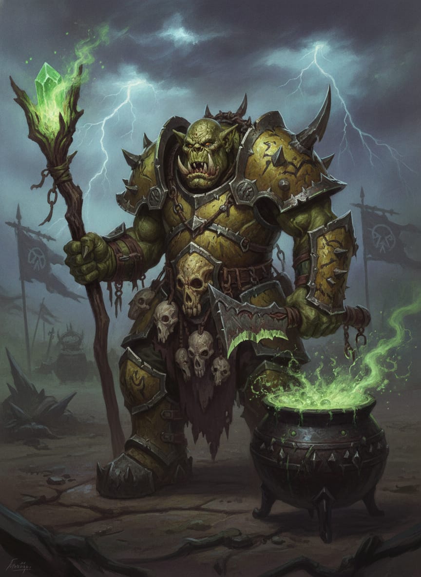 Swampcalla Shaman, character portrait