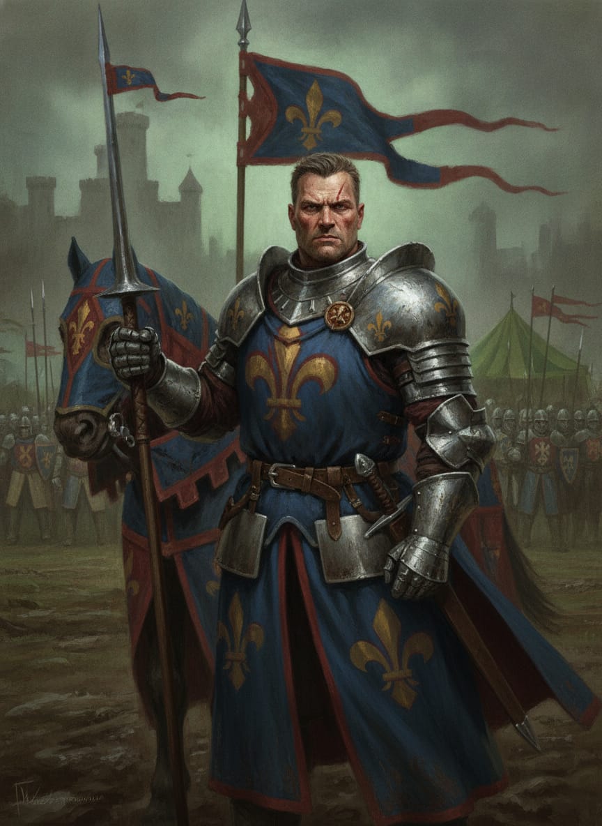 Tancred, Duke of Quenelles, character portrait