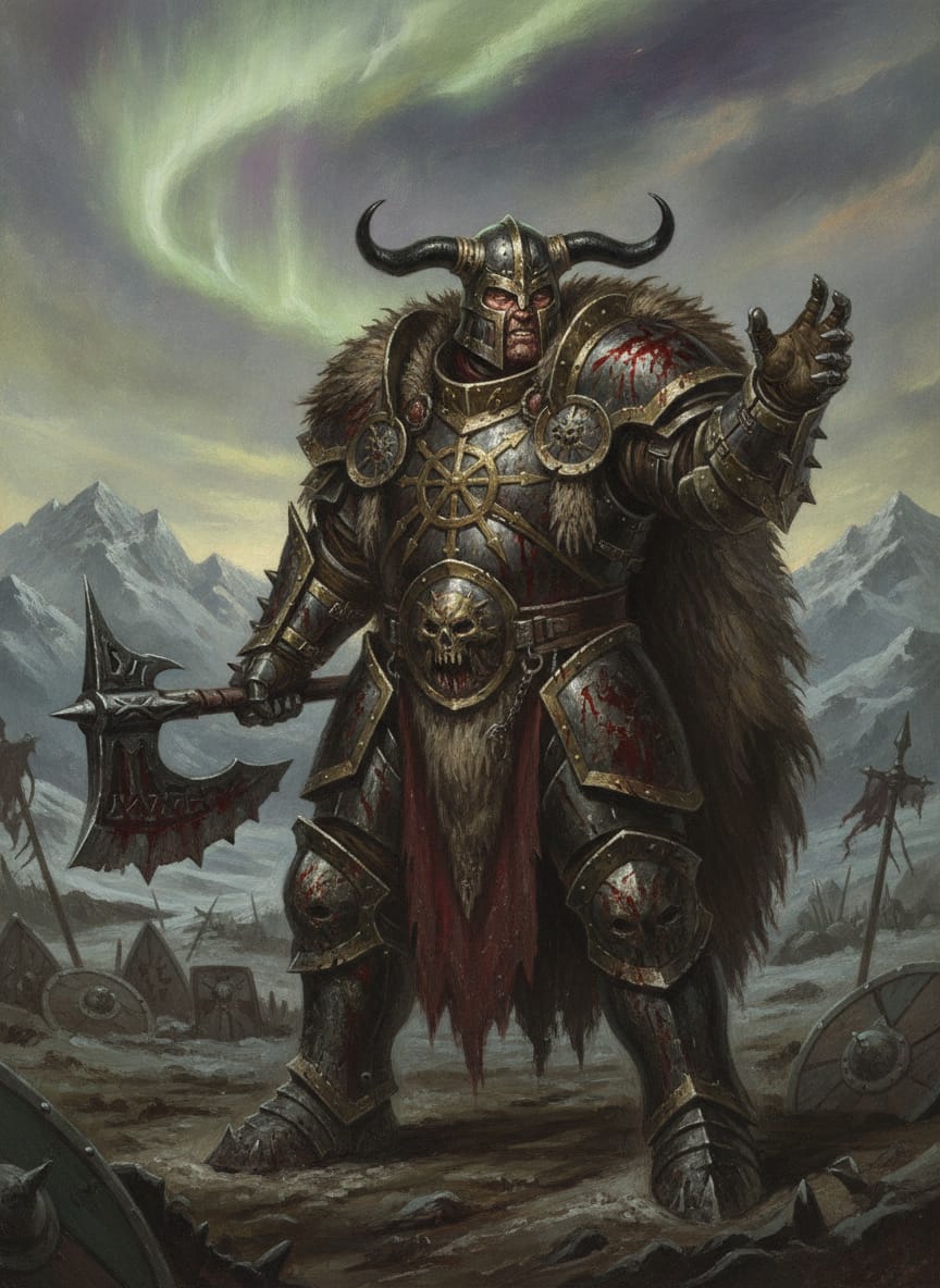 Wulfrik the Wanderer, character portrait