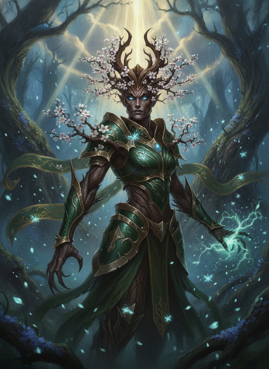 Ylthari, character portrait