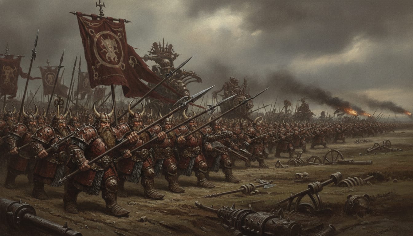 Chaos Dwarfs faction art