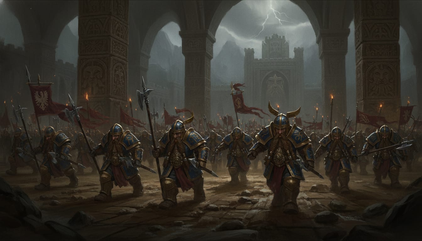 Dwarfen Mountain Holds faction art
