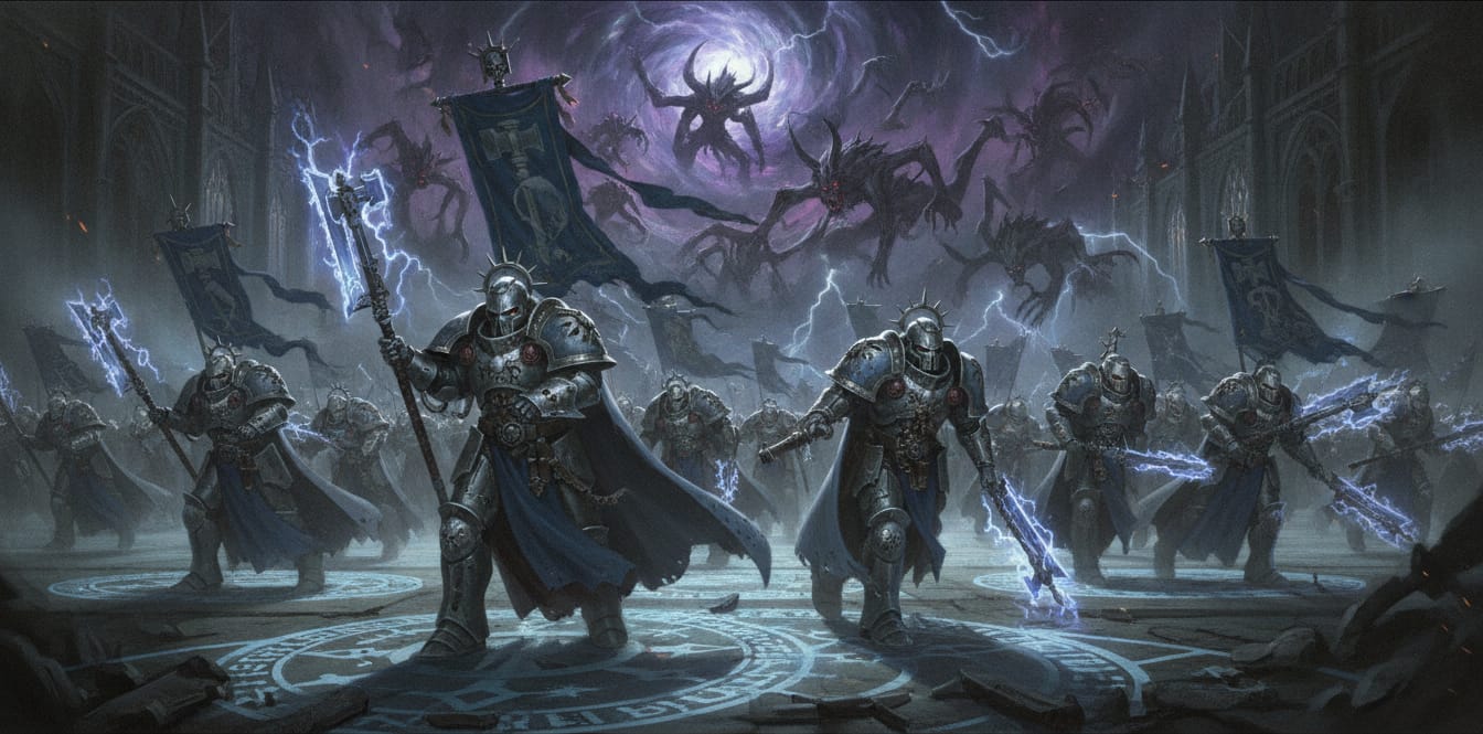 Grey Knights faction art