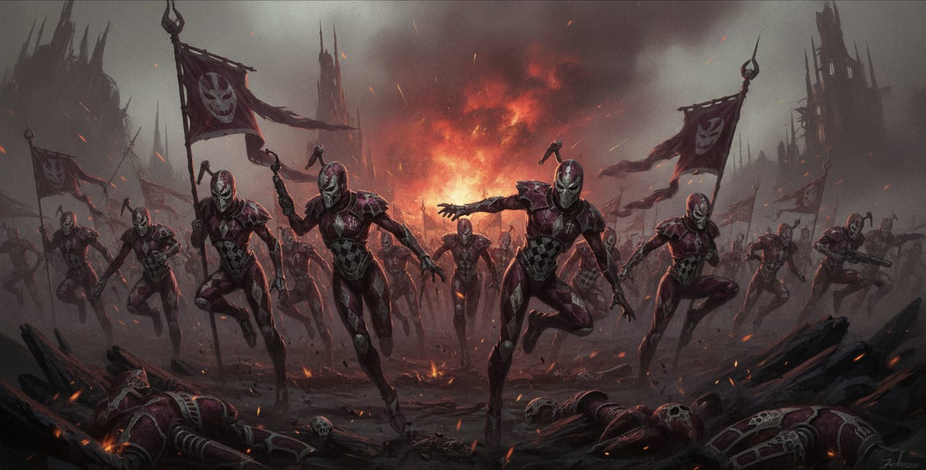 Harlequins faction art