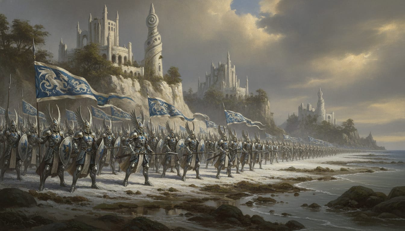 High Elf Realms faction art