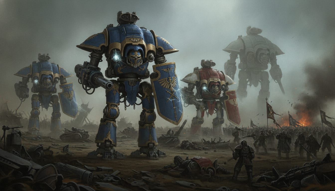 Imperial Knights faction art