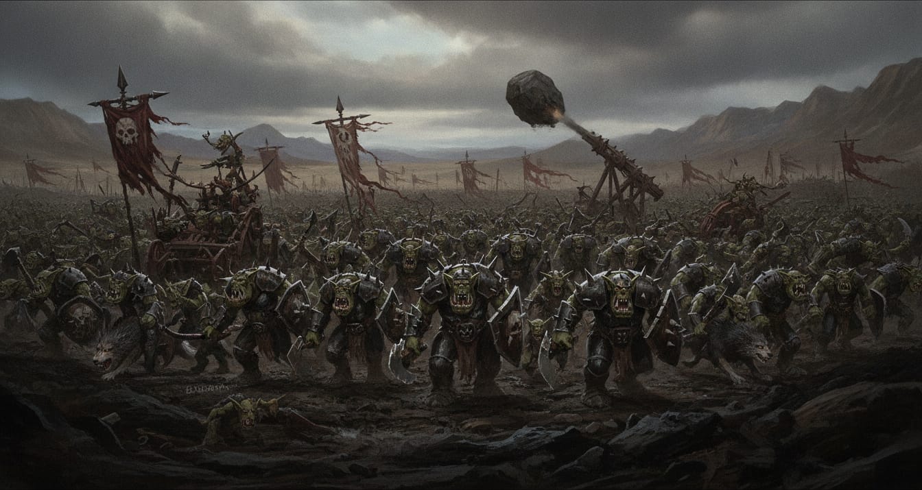 Orc & Goblin Tribes faction art
