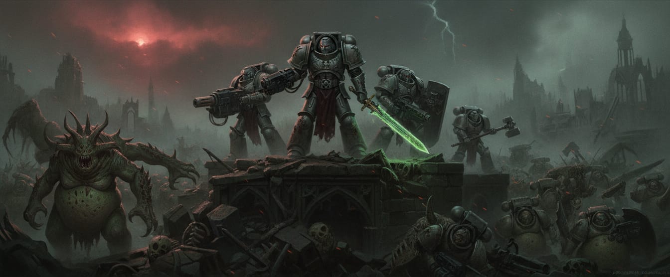 Warhammer 40,000: Chaos Gate – Daemonhunters cover art