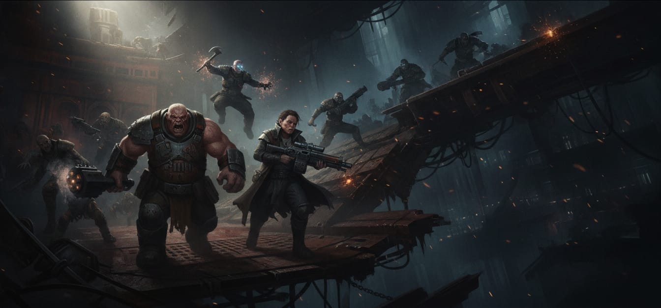 Warhammer 40,000: Darktide cover art