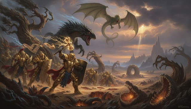 Illustration of Ghur, the Realm of Beasts