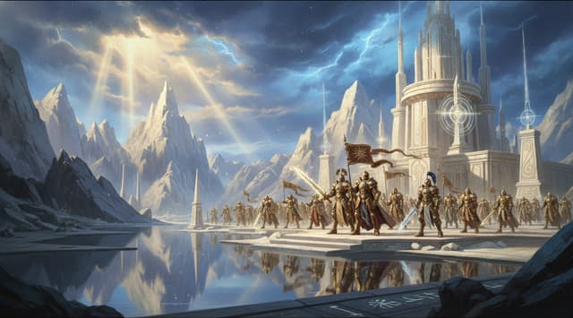 Illustration of Hysh, the Realm of Light