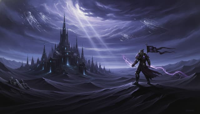 Illustration of Shyish, the Realm of Death