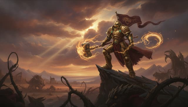 Illustration of The Amber Wind of Ghur