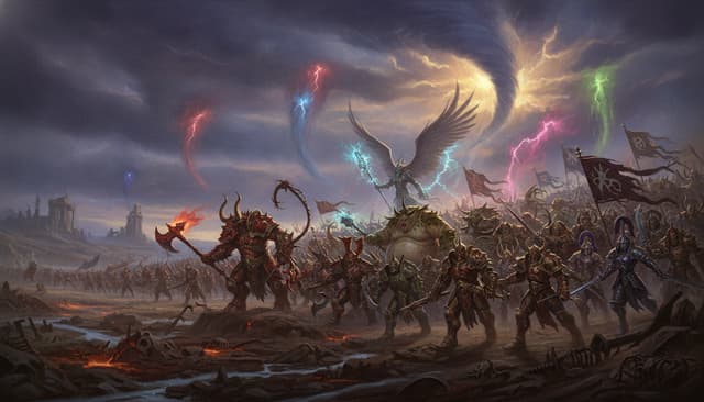 Illustration of The Chaos Grand Alliance