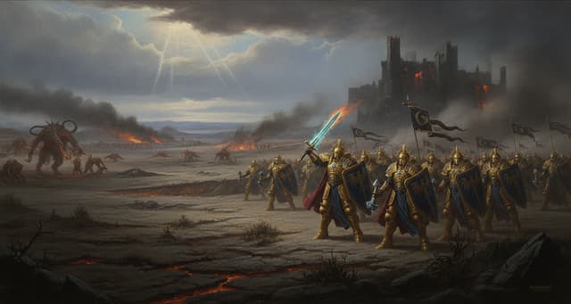 Illustration of The Flamescar Plateau