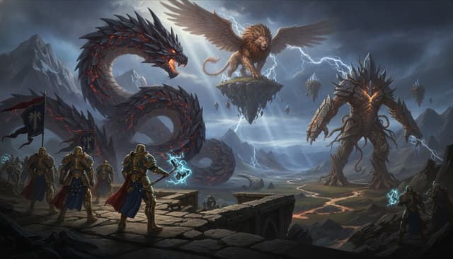 Illustration of The Godbeasts