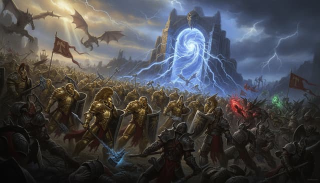 Illustration of The Realmgate Wars