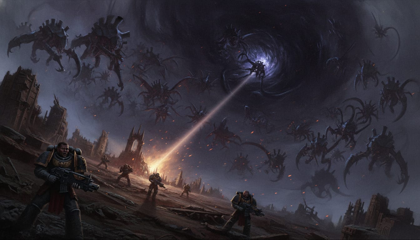 The Shadow in the Warp